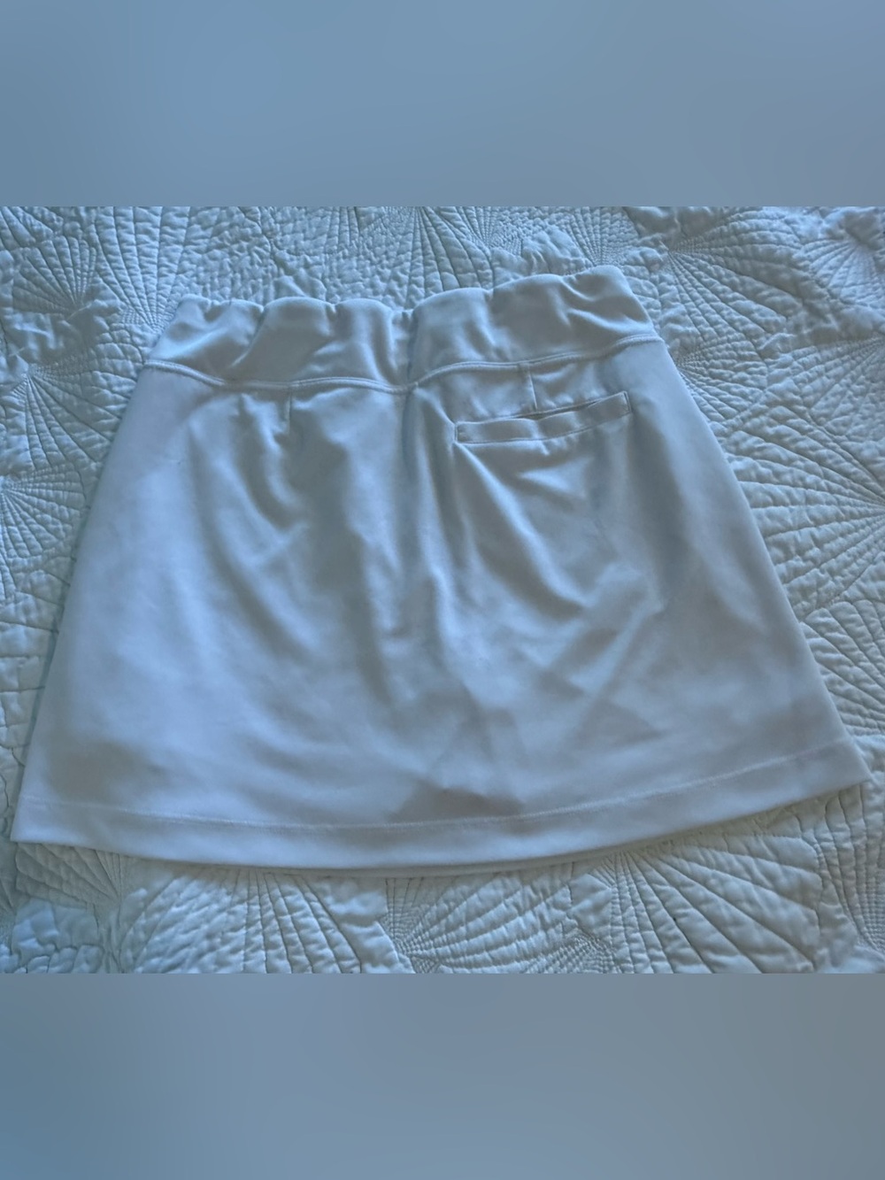 PGA Tour White Airflux Athletic Skirt